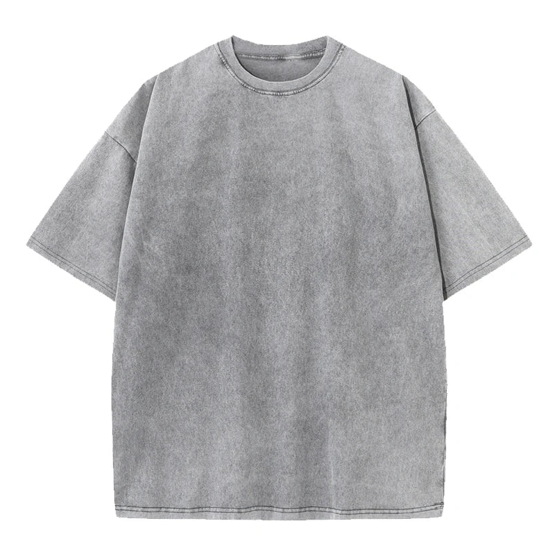 Playera vintage lavada para hombre