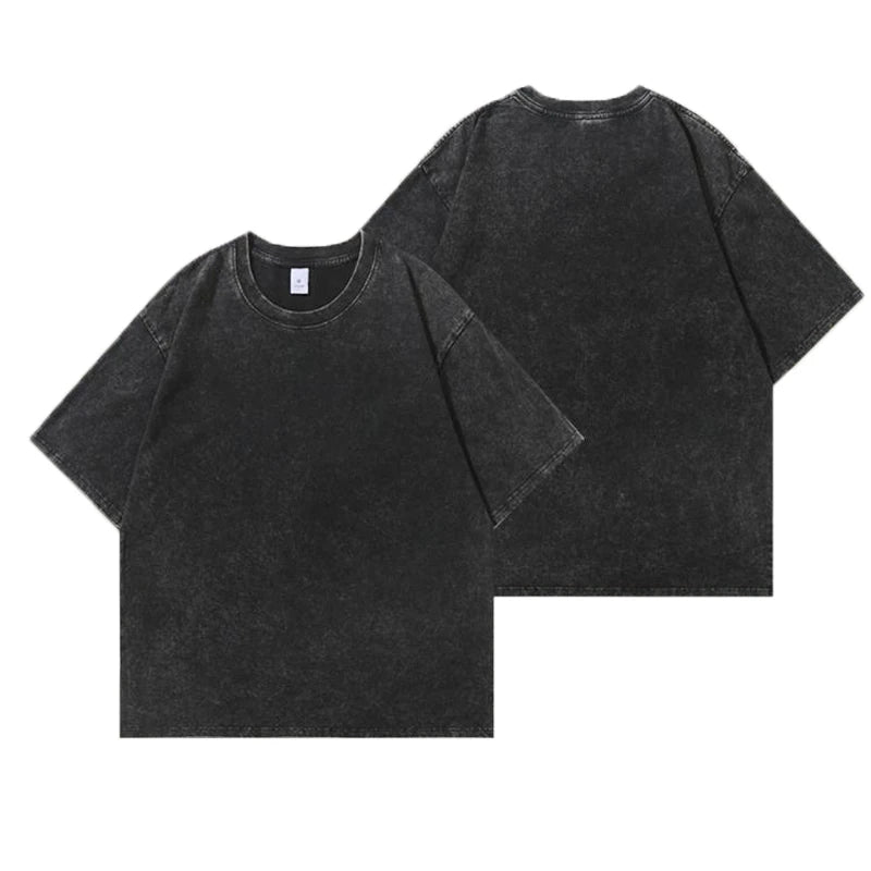 Playera vintage lavada para hombre