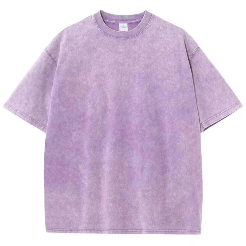 Playera vintage lavada para hombre