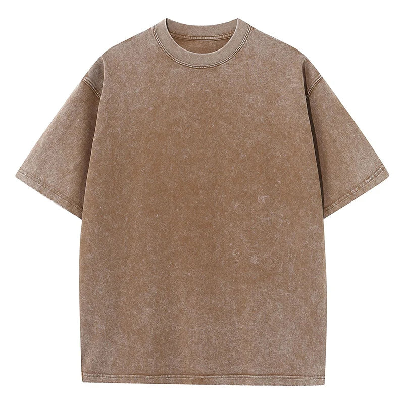 Playera vintage lavada para hombre