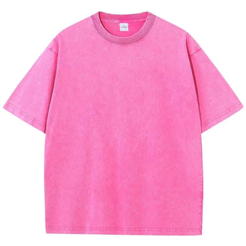 Playera vintage lavada para hombre