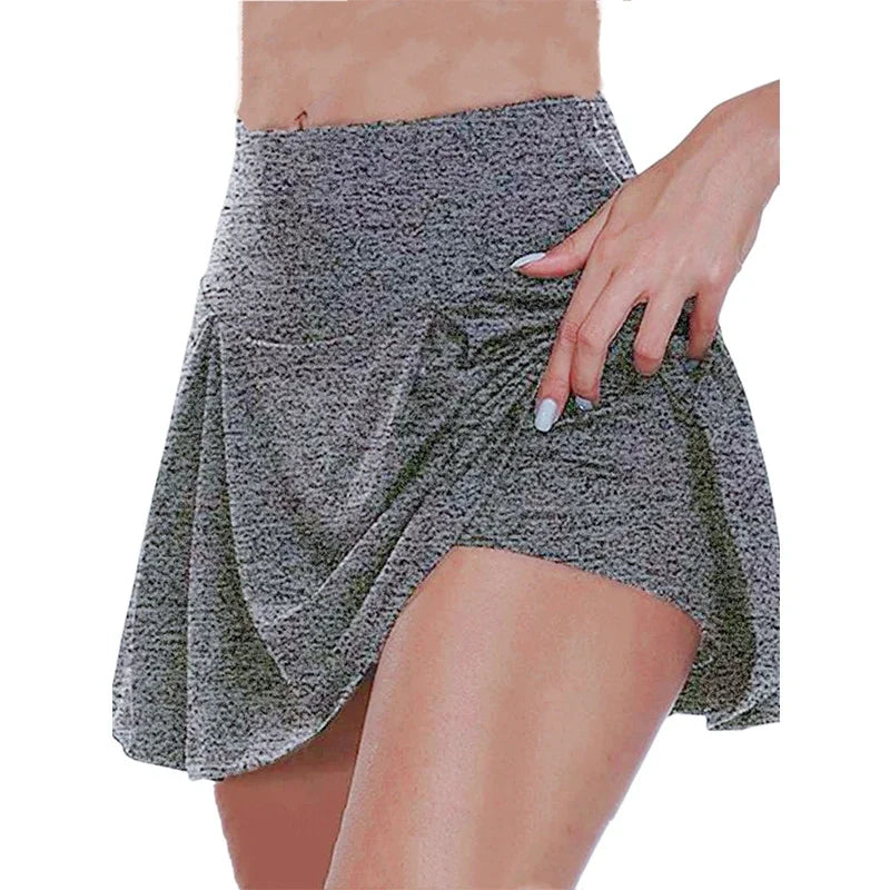 Skort Y2K Mujer Cintura Alta