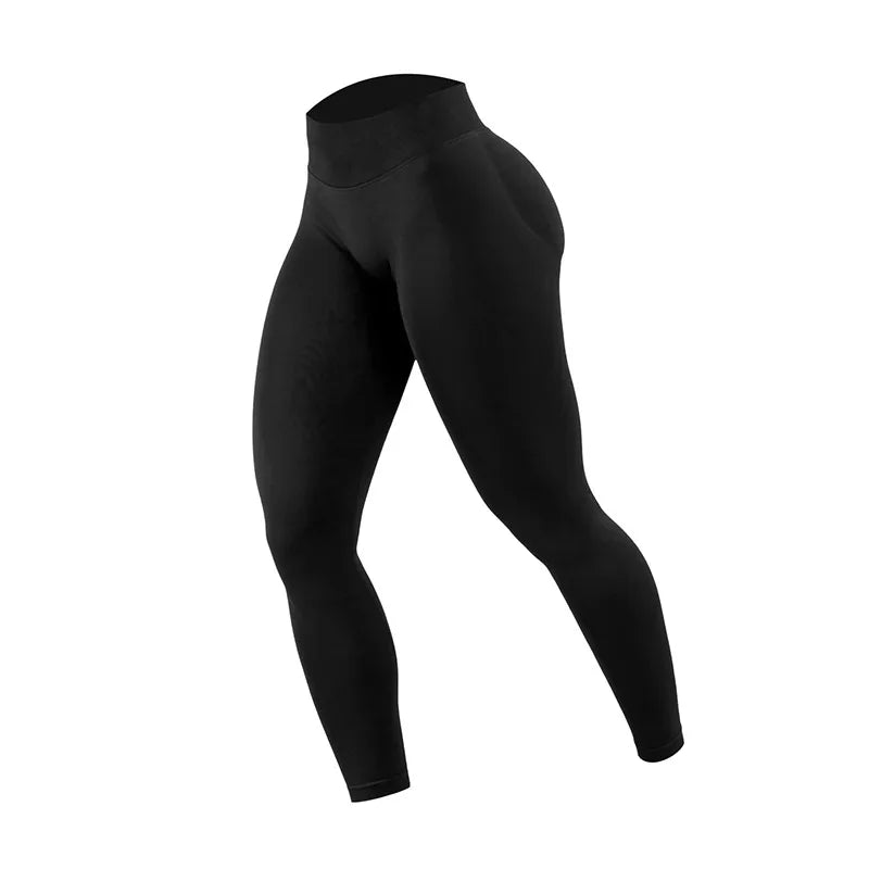 Leggings Deportivos Mujer Cintura Alta Sin Costuras – Levanta Glúteos