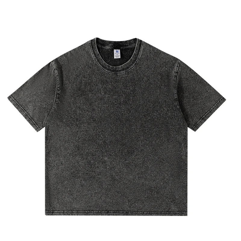 Playera vintage lavada para hombre