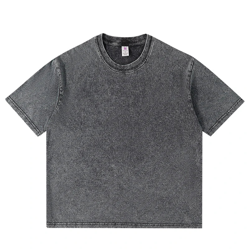 Playera vintage lavada para hombre