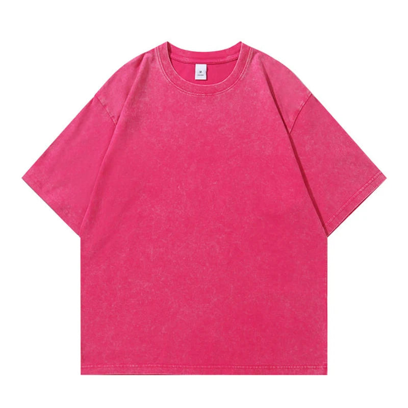 Playera vintage lavada para hombre