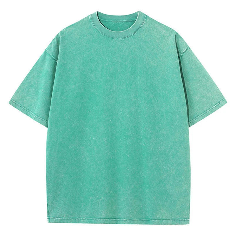 Playera vintage lavada para hombre