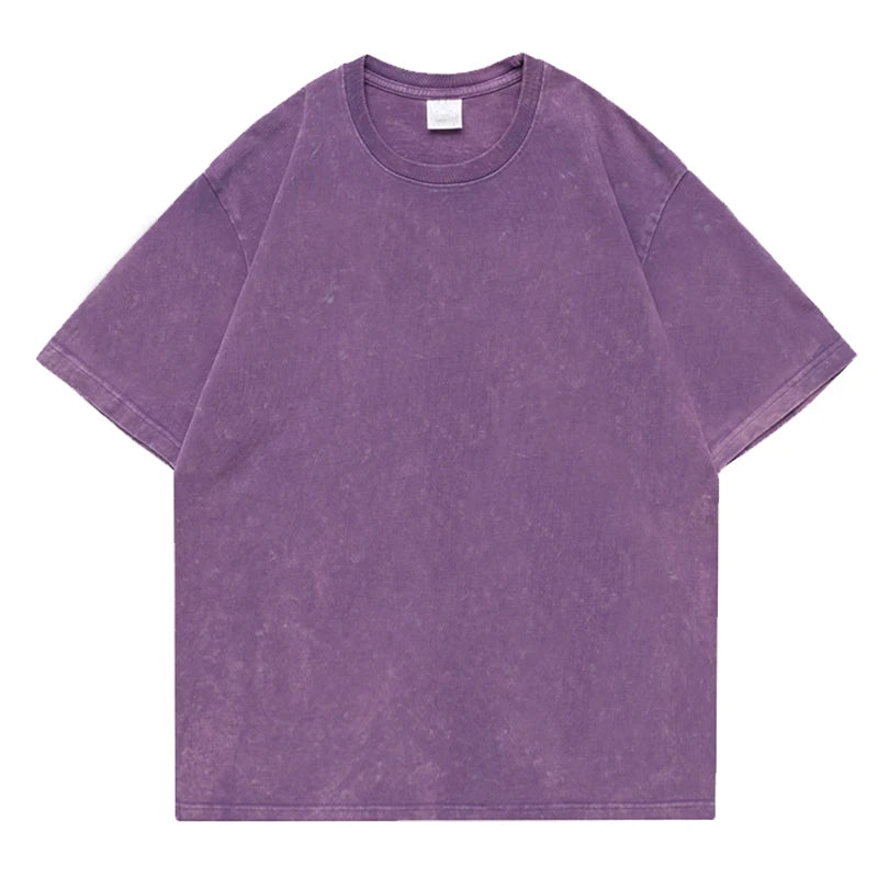 Playera vintage lavada para hombre