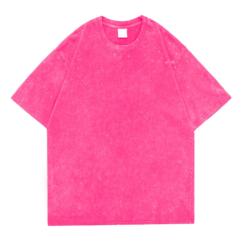 Playera vintage lavada para hombre