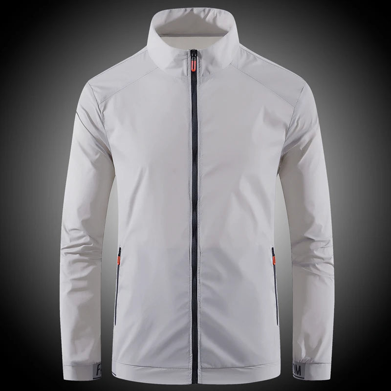 Chaqueta Hombre Verano Protección Solar Ice Silk