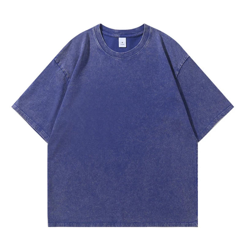 Playera vintage lavada para hombre