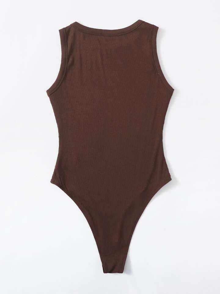 Body Tejido sin Mangas Mujer