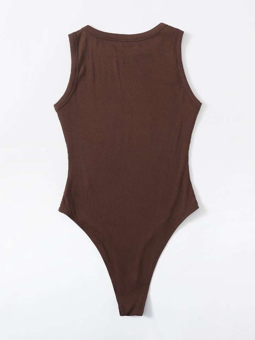 Body Tejido sin Mangas Mujer