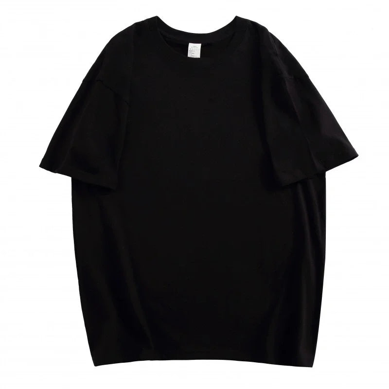 Playera Oversize Unisex Casual Verano Estilo Coreano