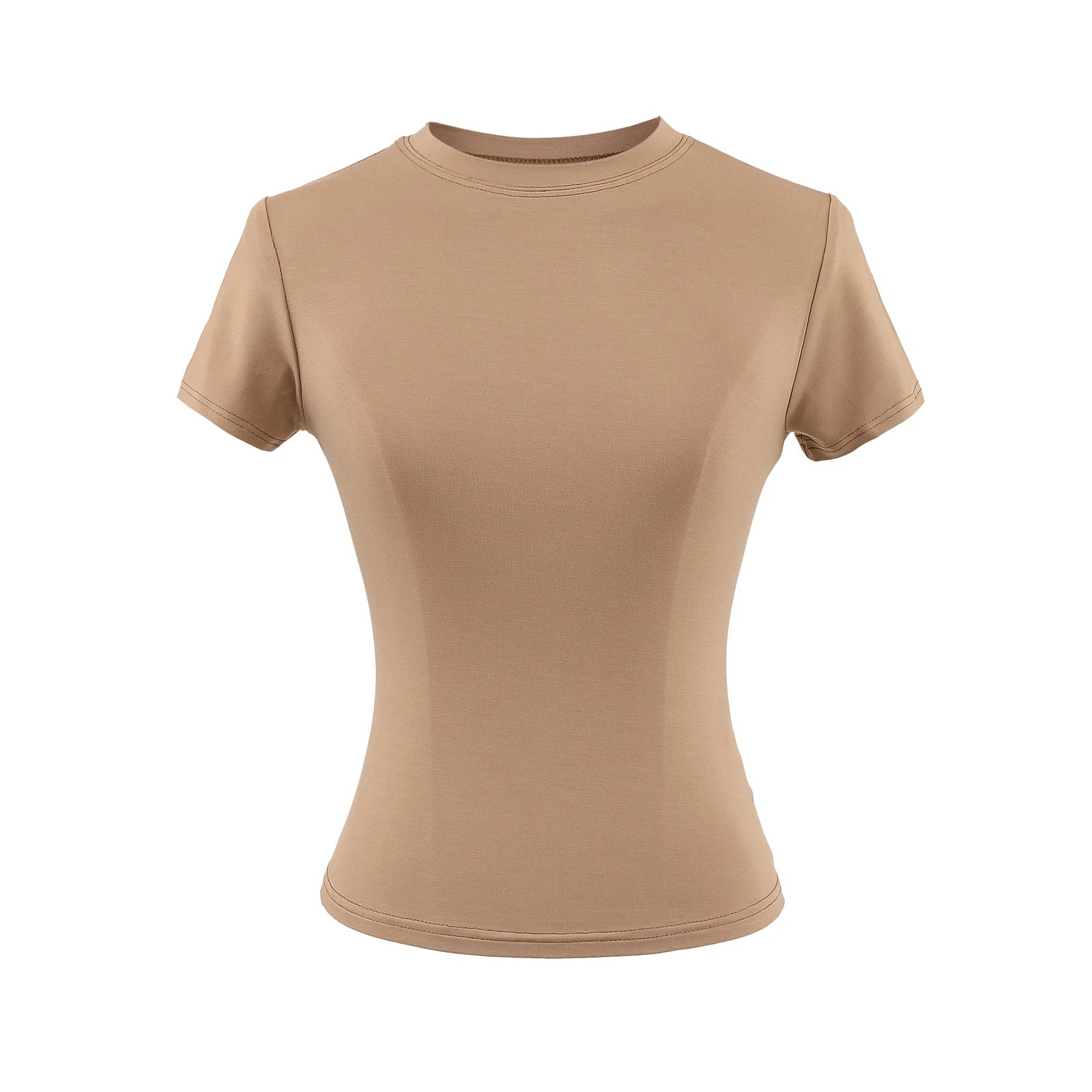 Playera Casual Mujer Slim Fit Manga Corta – Estilo Y2K