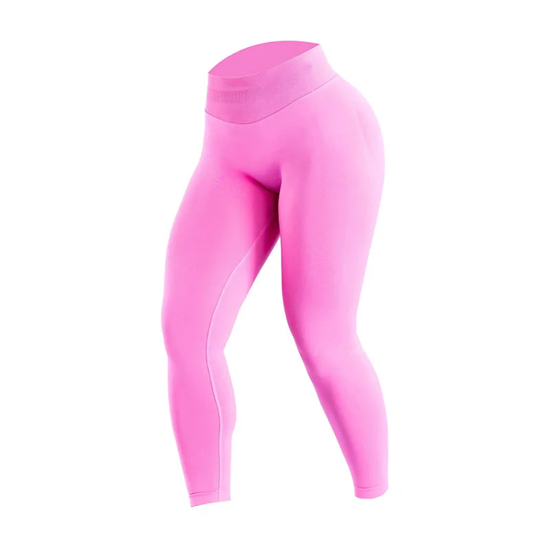 Leggings Deportivos Mujer Cintura Alta Sin Costuras – Levanta Glúteos