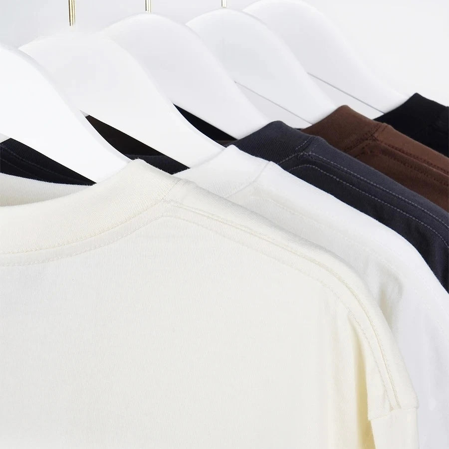 Playera Oversize Unisex Casual Verano Estilo Coreano