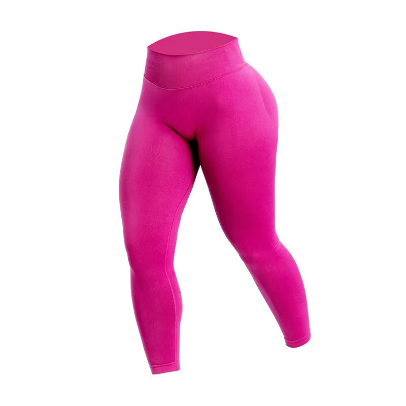 Leggings Deportivos Mujer Cintura Alta Sin Costuras – Levanta Glúteos