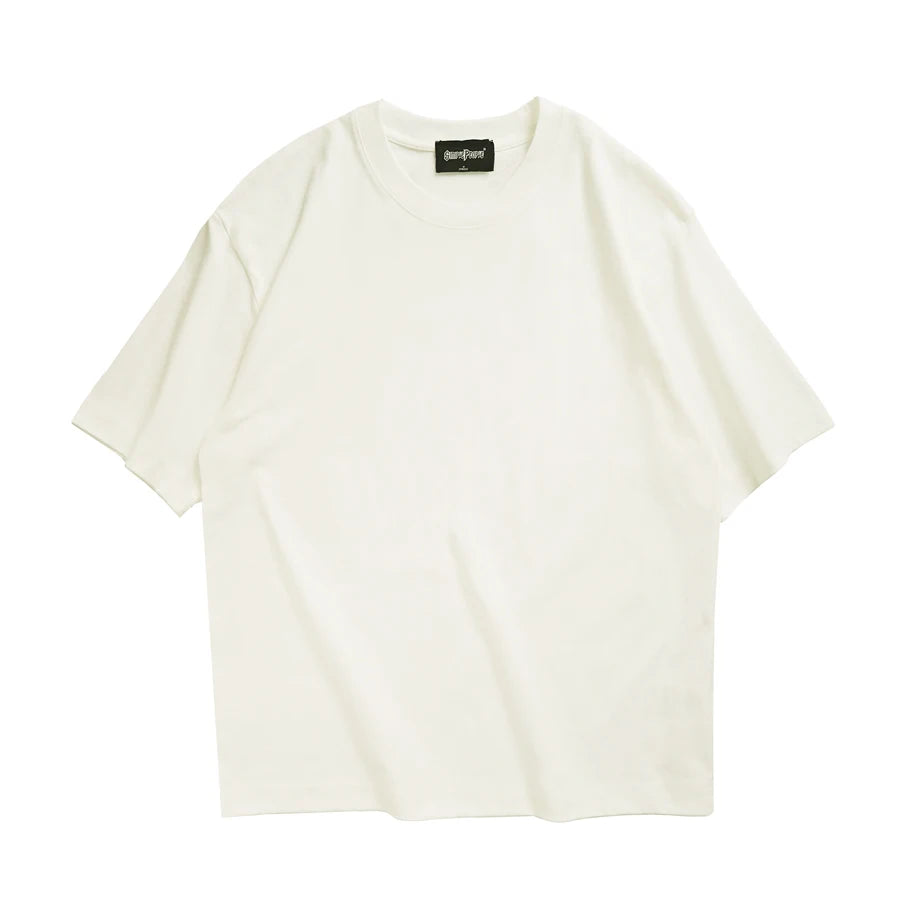 Playera Oversize Unisex Casual Verano Estilo Coreano