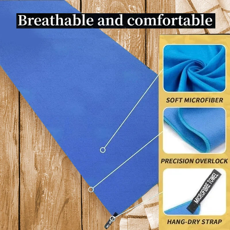 Toalla Deportiva de Secado Rápido 40x80 cm – Para Gimnasio, Natación y Outdoor