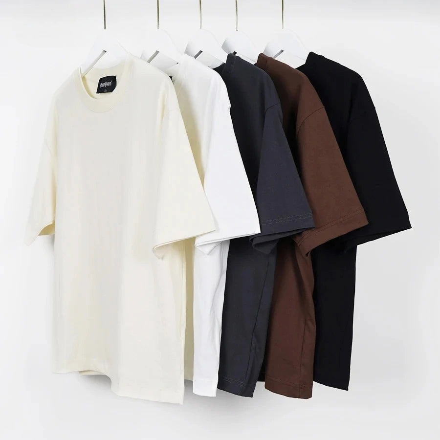 Playera Oversize Unisex Casual Verano Estilo Coreano