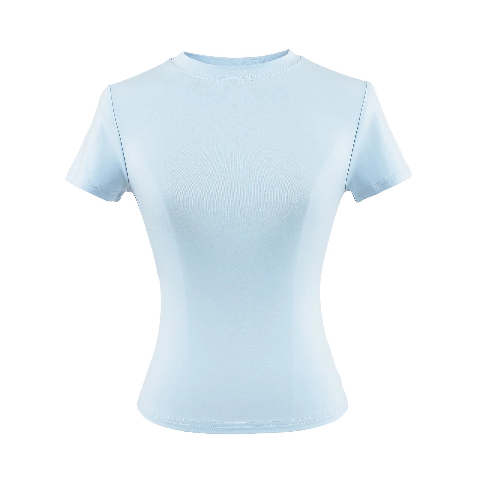 Playera Casual Mujer Slim Fit Manga Corta – Estilo Y2K