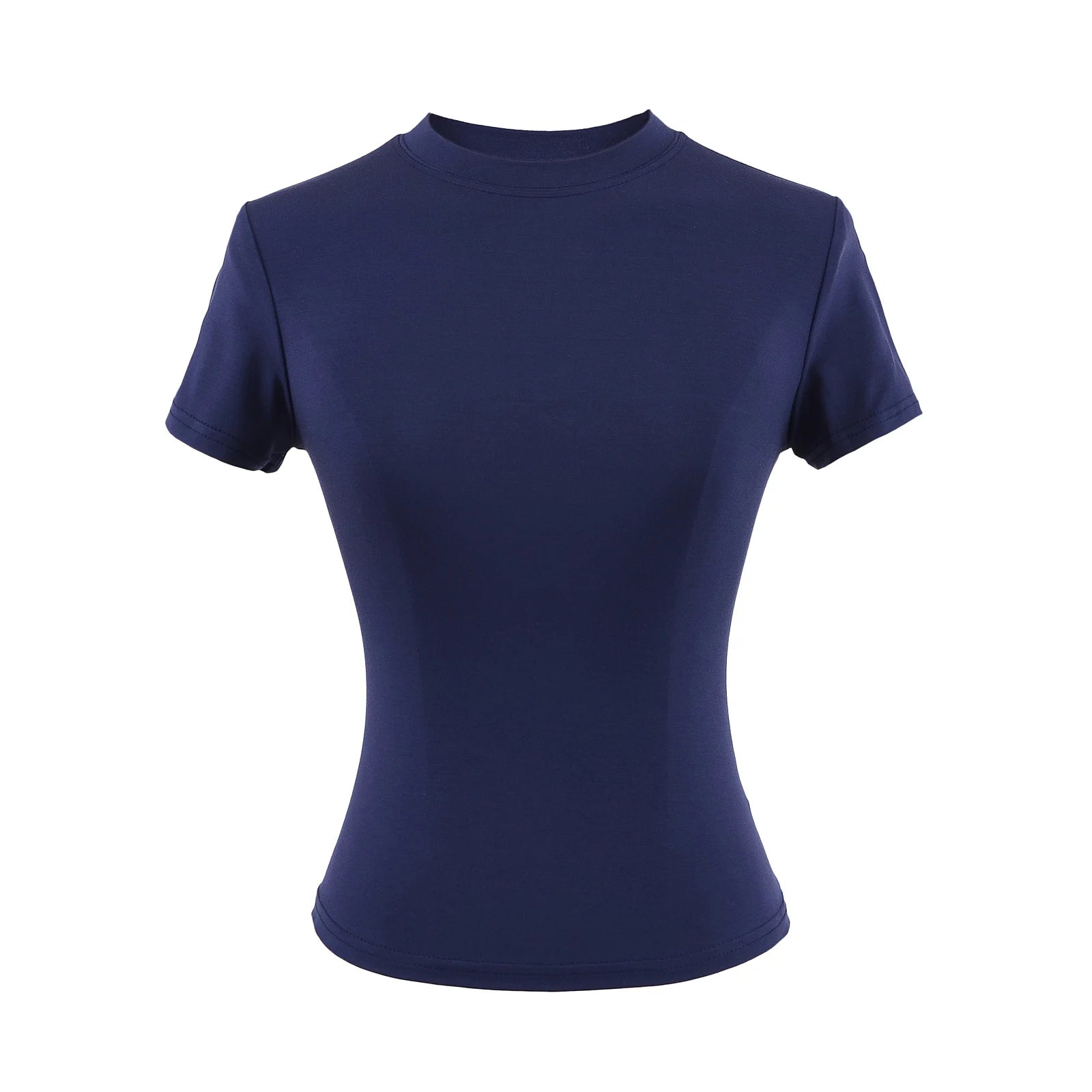 Playera Casual Mujer Slim Fit Manga Corta – Estilo Y2K