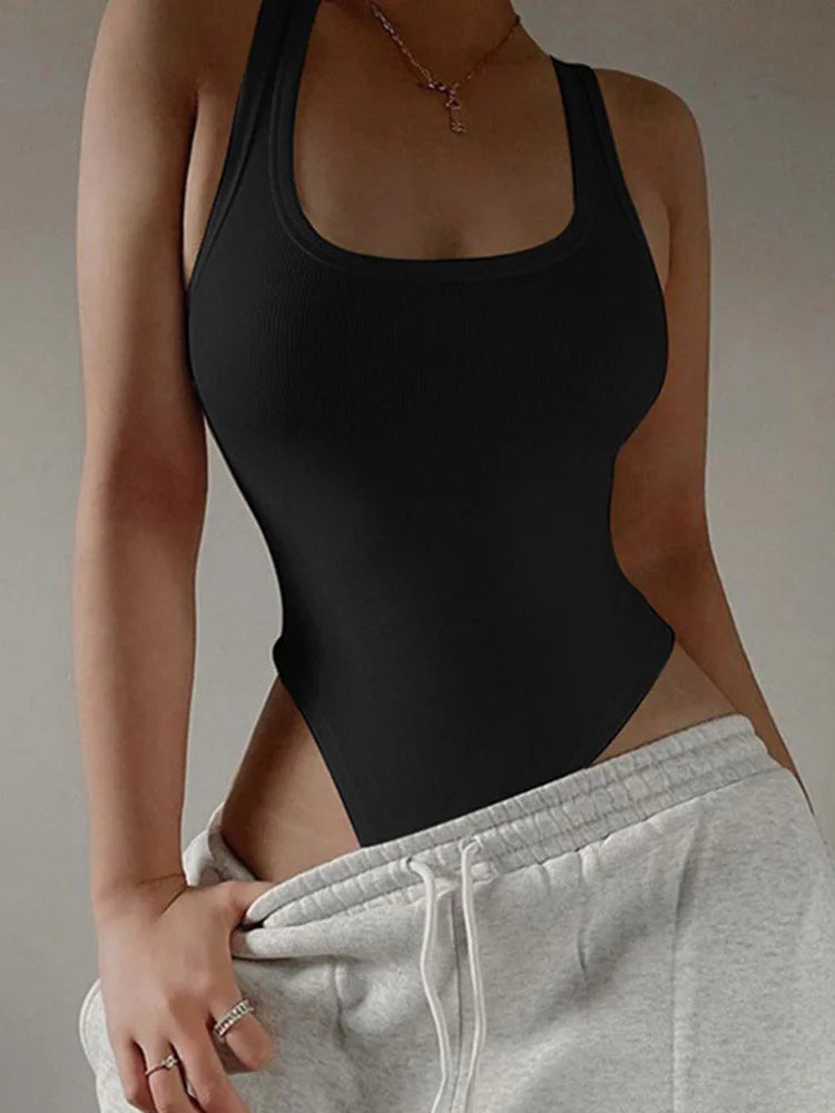 Body Tejido sin Mangas Mujer