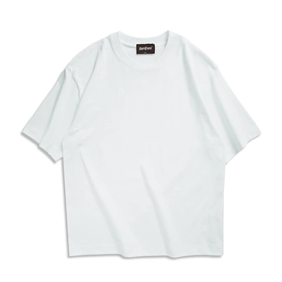 Playera Oversize Unisex Casual Verano Estilo Coreano