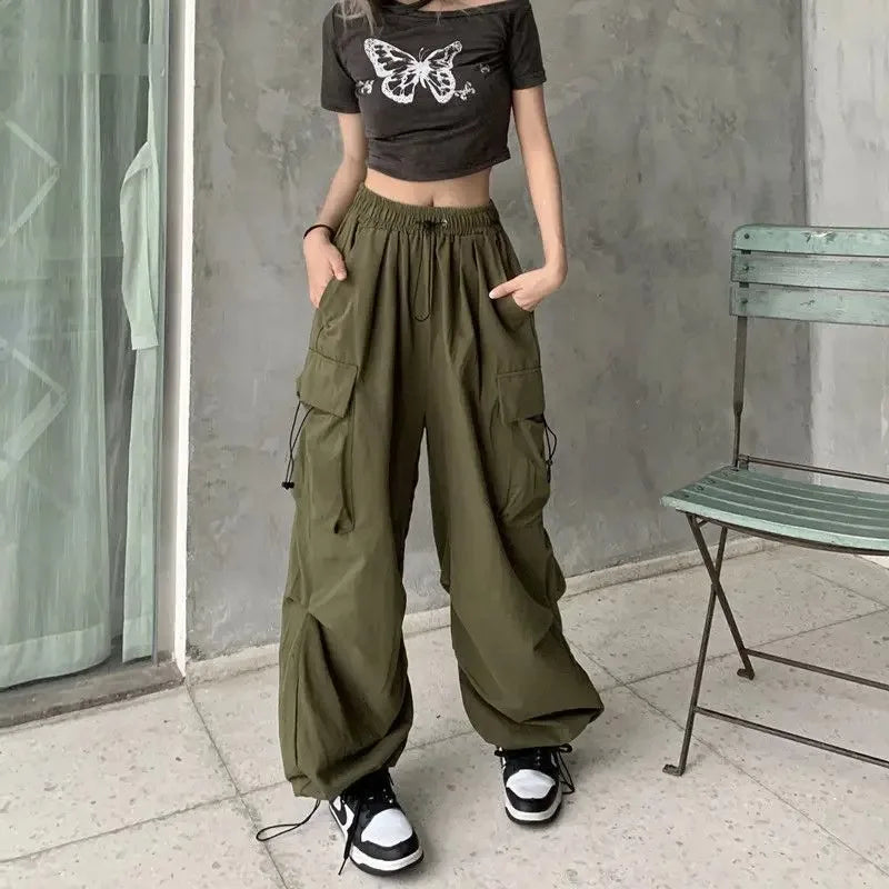 Pantalones Jogger Mujer Oversize