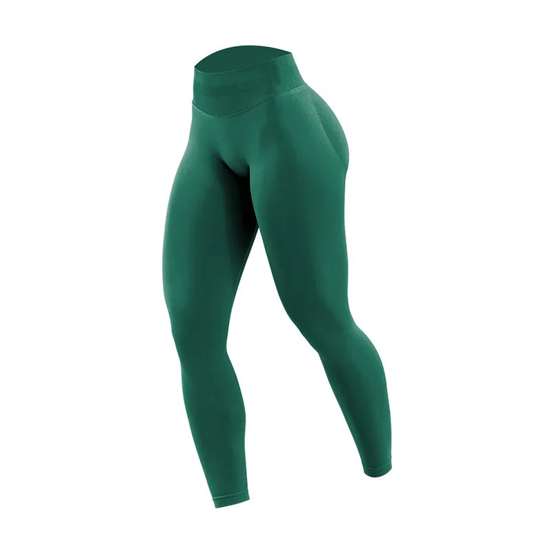 Leggings Deportivos Mujer Cintura Alta Sin Costuras – Levanta Glúteos
