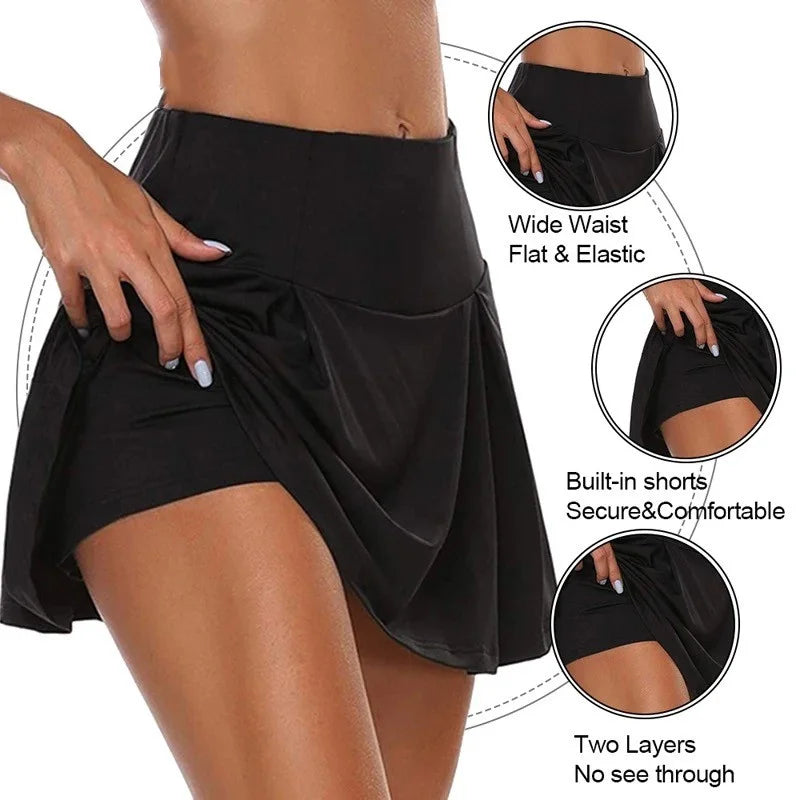 Falda Short Deportiva Mujer Verano