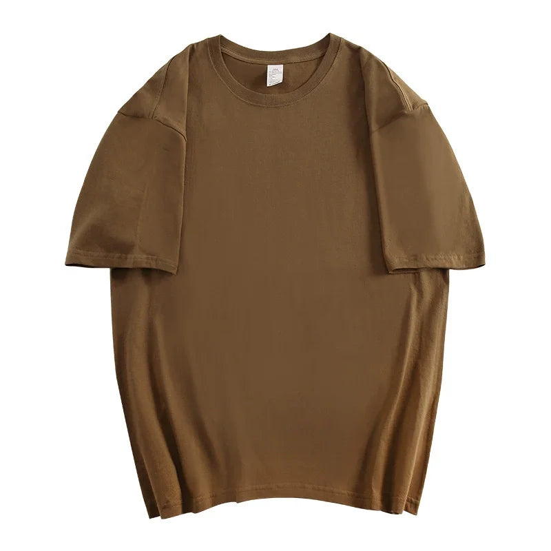 Playera Oversize Unisex Casual Verano Estilo Coreano