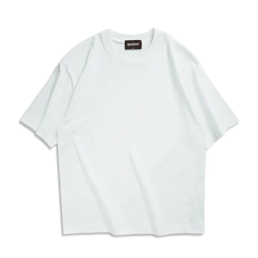 Playera Oversize Unisex Casual Verano Estilo Coreano
