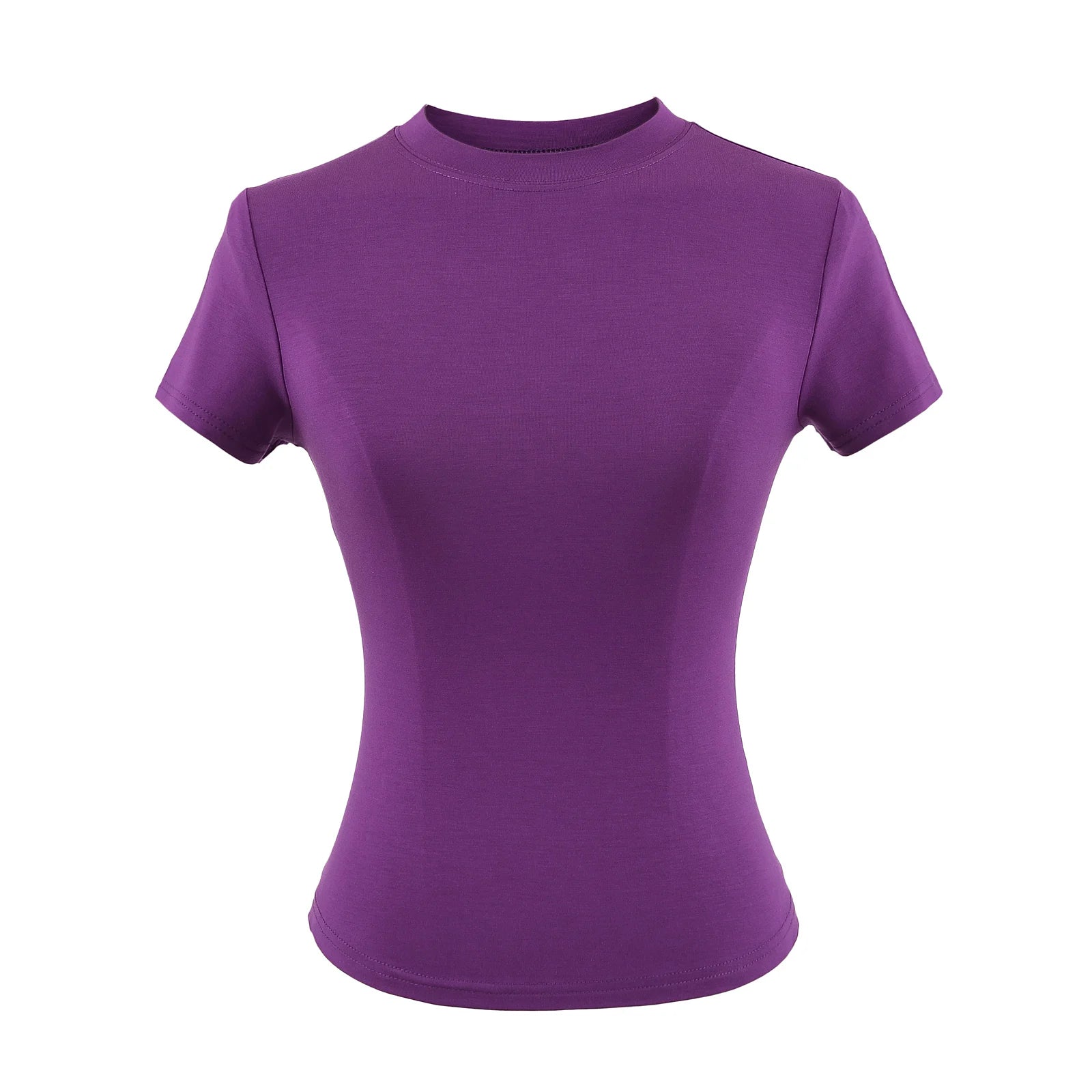Playera Casual Mujer Slim Fit Manga Corta – Estilo Y2K