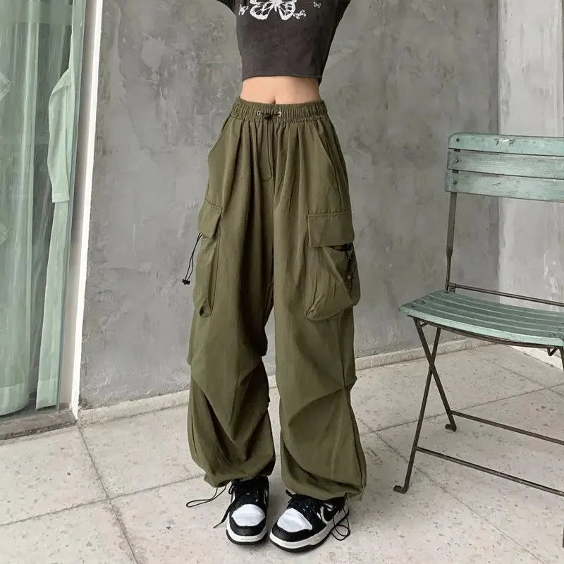 Pantalones Jogger Mujer Oversize